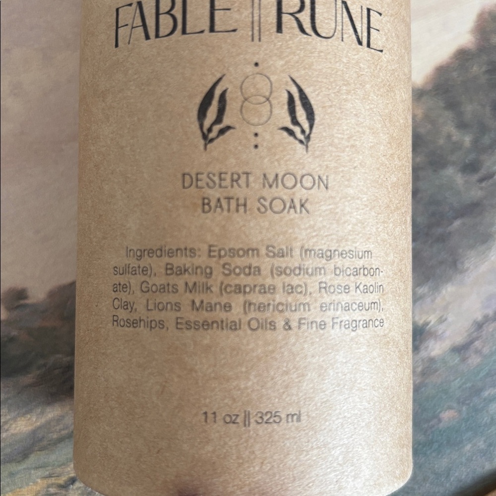 NWT Fable || Rune Desert Moon Bath Soak 11oz - Picture 2 of 5